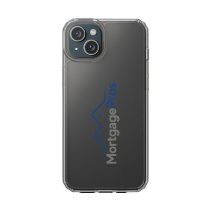 Clear Phone Case — MortgagePros Branded Transparent Protective Cover