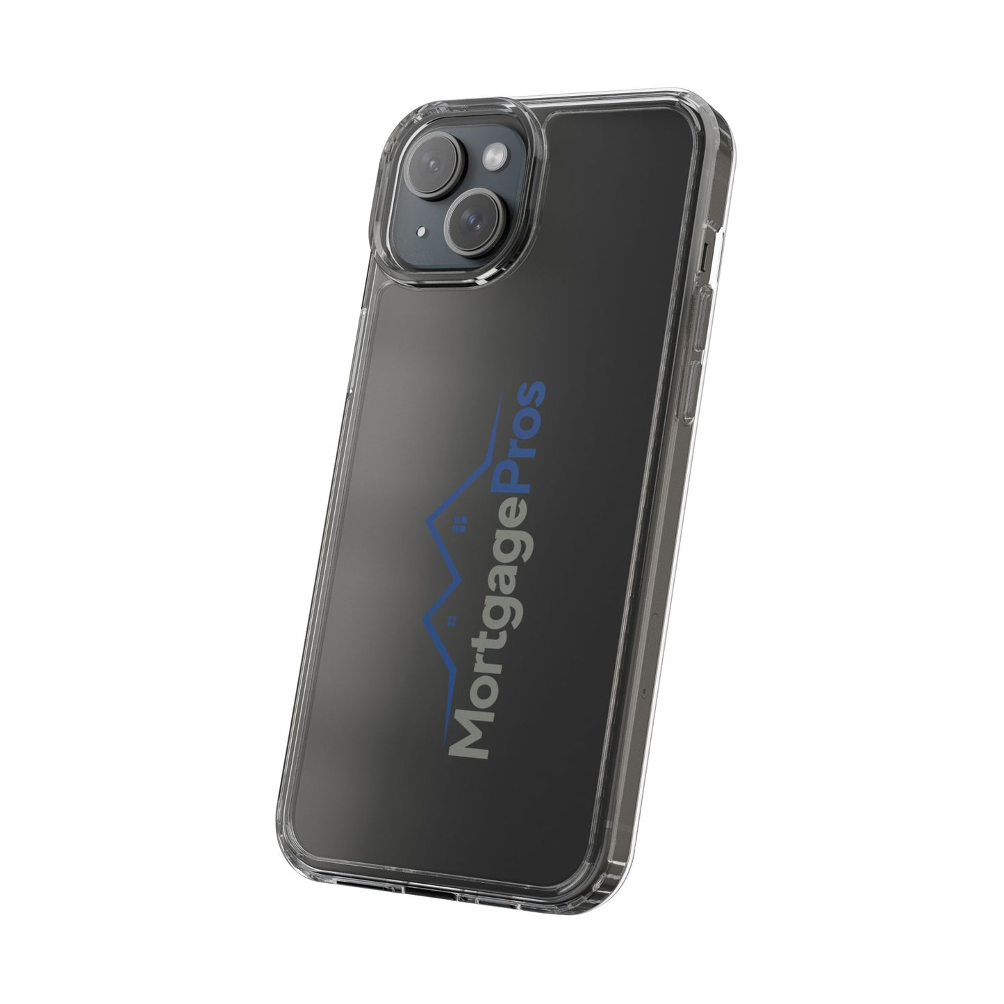 Clear Phone Case — MortgagePros Branded Transparent Protective Cover