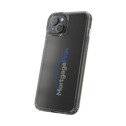 Clear Phone Case — MortgagePros Branded Transparent Protective Cover