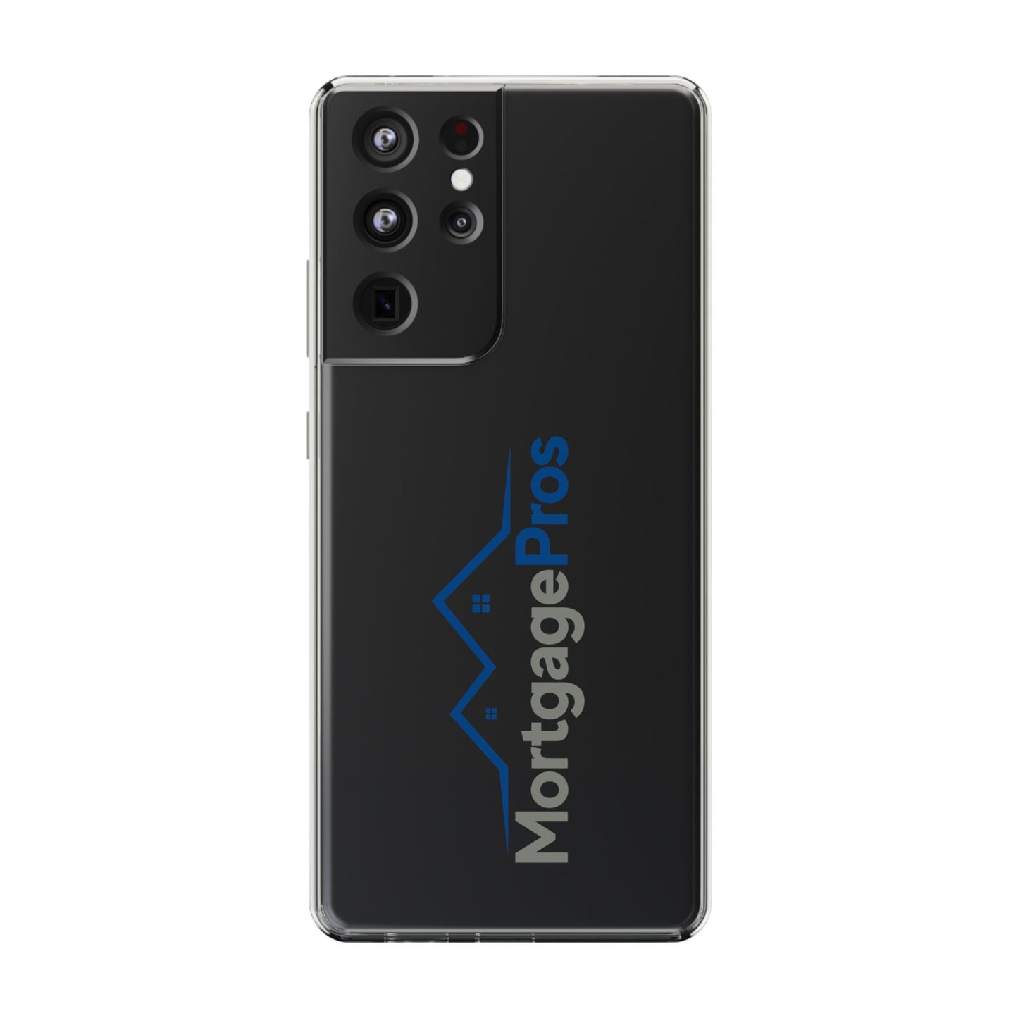 Clear Phone Case — MortgagePros Branded Transparent Protective Cover
