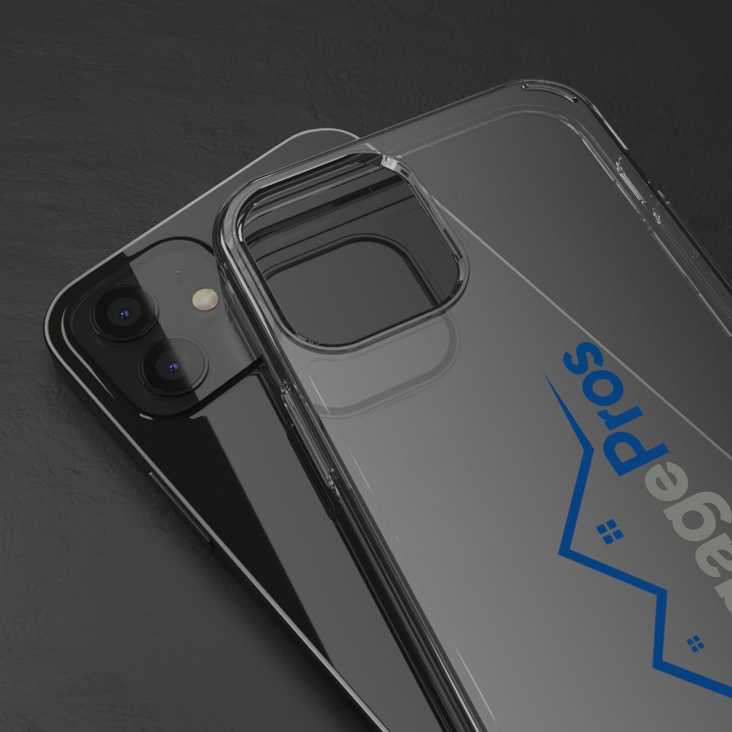 Clear Phone Case — MortgagePros Branded Transparent Protective Cover