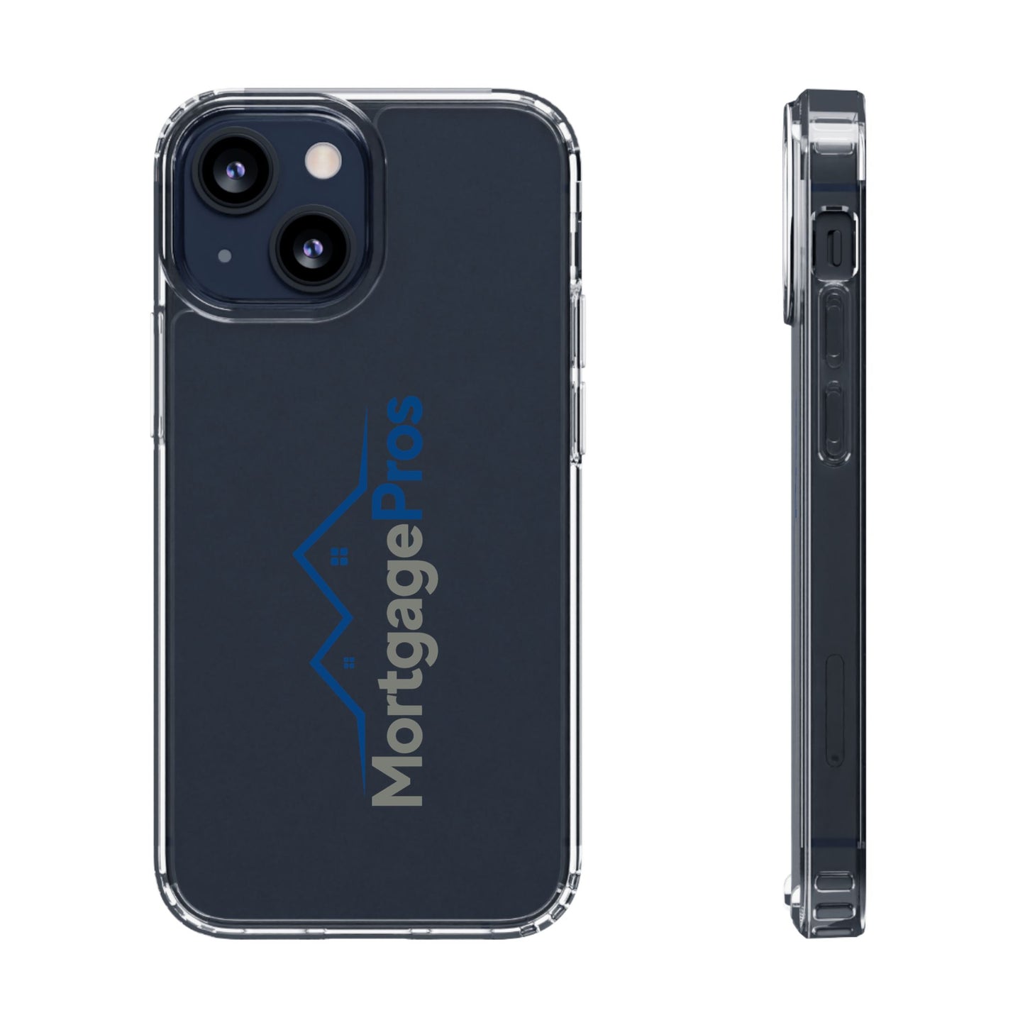 Clear Phone Case — MortgagePros Branded Transparent Protective Cover