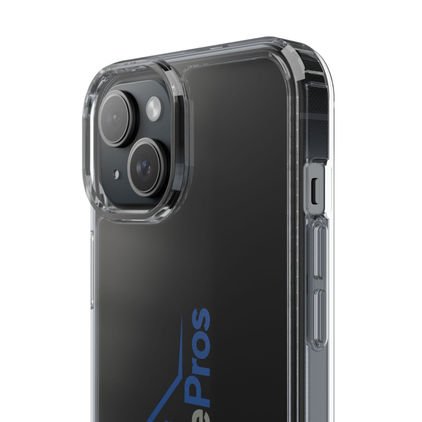 Clear Phone Case — MortgagePros Branded Transparent Protective Cover