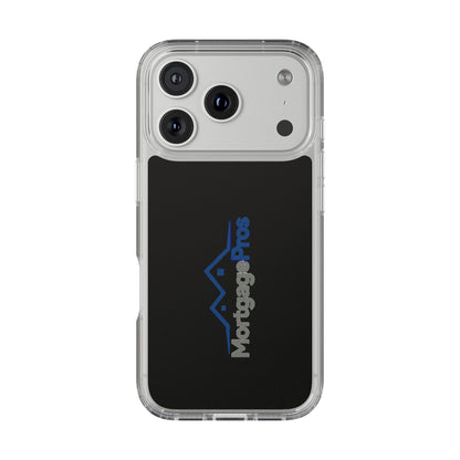 Clear Phone Case — MortgagePros Branded Transparent Protective Cover
