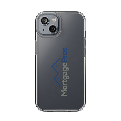 Clear Phone Case — MortgagePros Branded Transparent Protective Cover