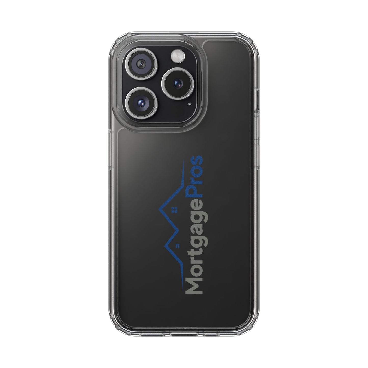 Clear Phone Case — MortgagePros Branded Transparent Protective Cover