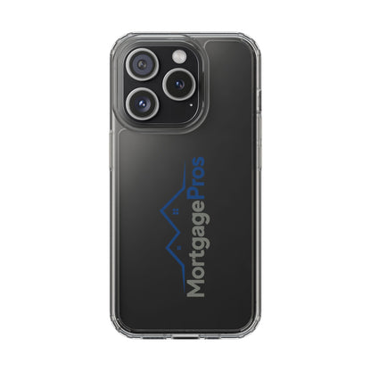 Clear Phone Case — MortgagePros Branded Transparent Protective Cover