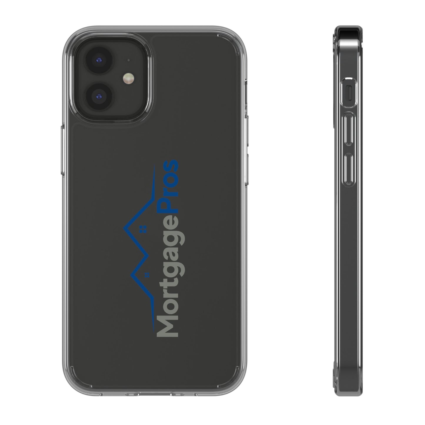 Clear Phone Case — MortgagePros Branded Transparent Protective Cover