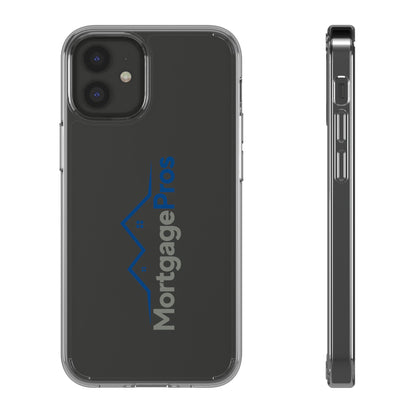 Clear Phone Case — MortgagePros Branded Transparent Protective Cover