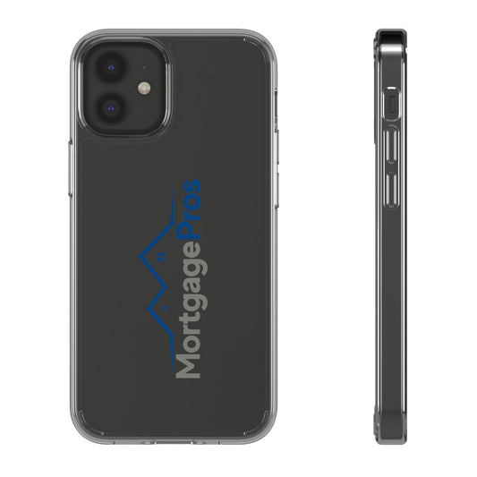Clear Phone Case — MortgagePros Branded Transparent Protective Cover