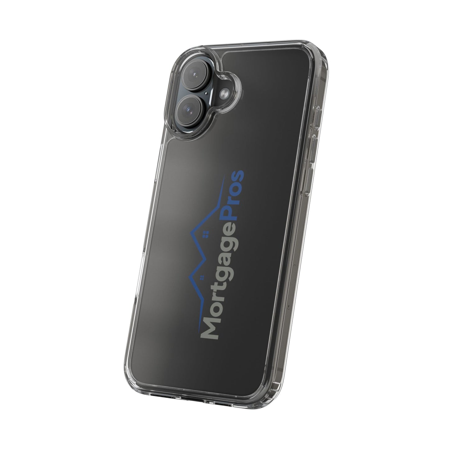 Clear Phone Case — MortgagePros Branded Transparent Protective Cover