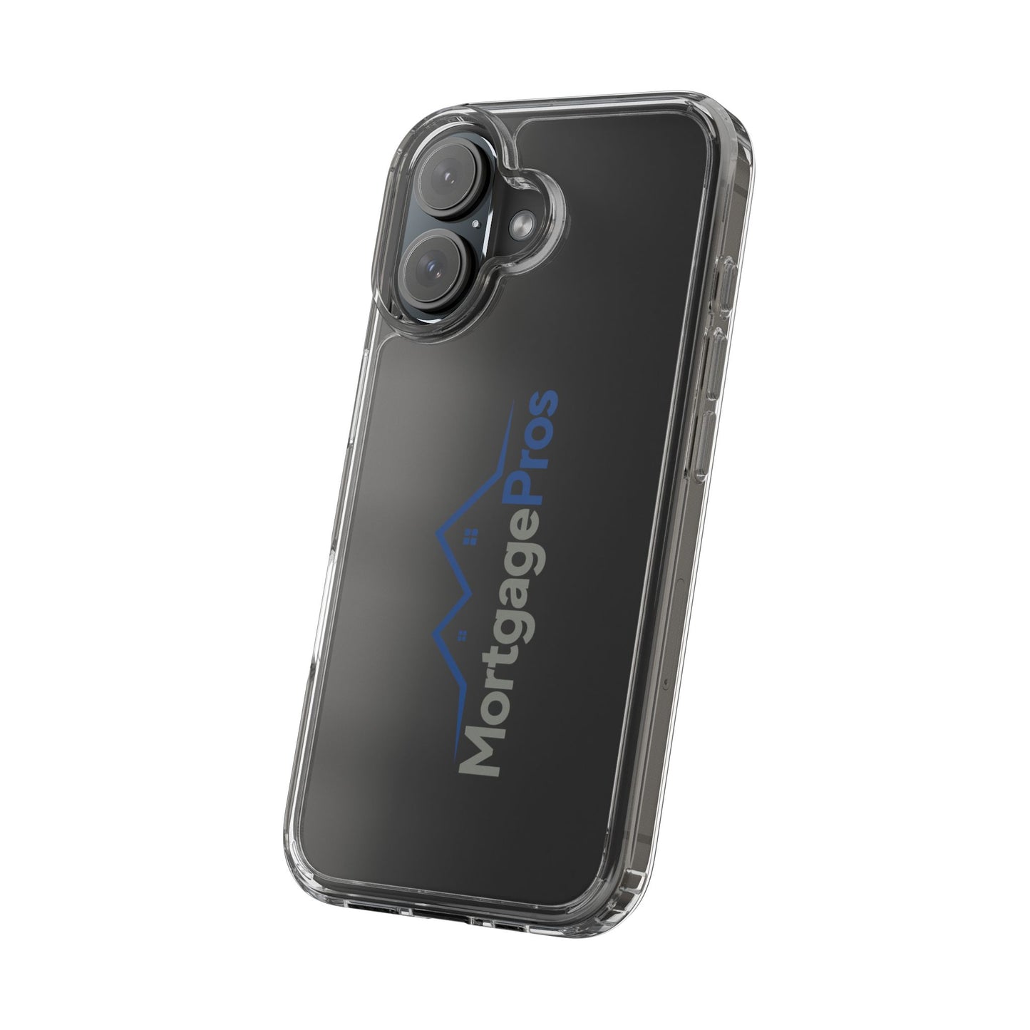 Clear Phone Case — MortgagePros Branded Transparent Protective Cover