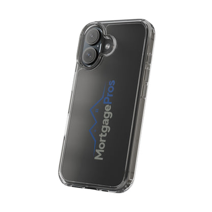 Clear Phone Case — MortgagePros Branded Transparent Protective Cover