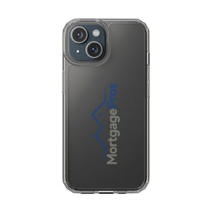Clear Phone Case — MortgagePros Branded Transparent Protective Cover