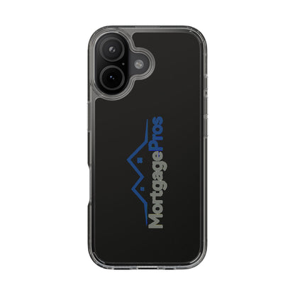 Clear Phone Case — MortgagePros Branded Transparent Protective Cover