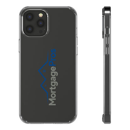 Clear Phone Case — MortgagePros Branded Transparent Protective Cover