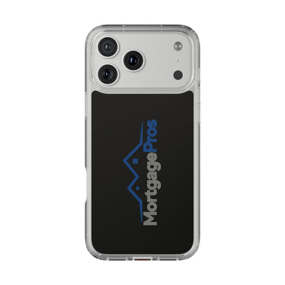 Clear Phone Case — MortgagePros Branded Transparent Protective Cover