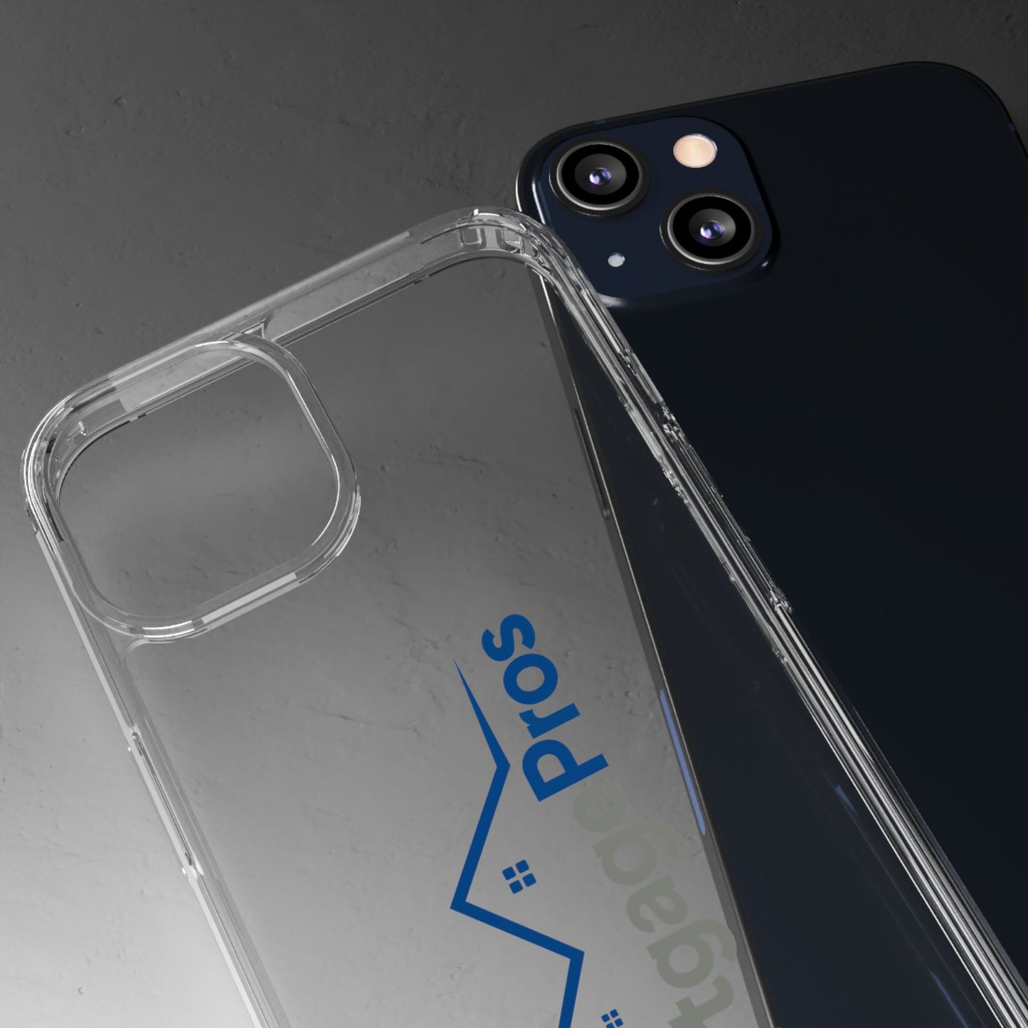 Clear Phone Case — MortgagePros Branded Transparent Protective Cover