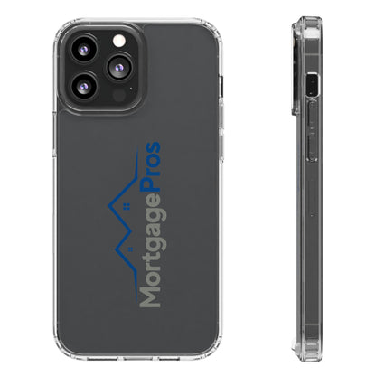 Clear Phone Case — MortgagePros Branded Transparent Protective Cover