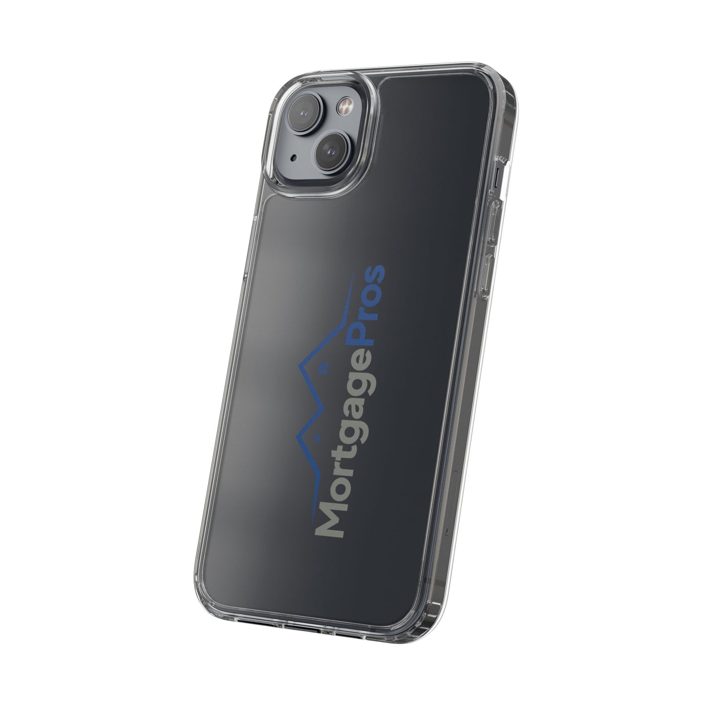 Clear Phone Case — MortgagePros Branded Transparent Protective Cover