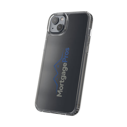 Clear Phone Case — MortgagePros Branded Transparent Protective Cover