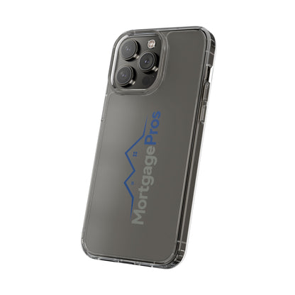 Clear Phone Case — MortgagePros Branded Transparent Protective Cover